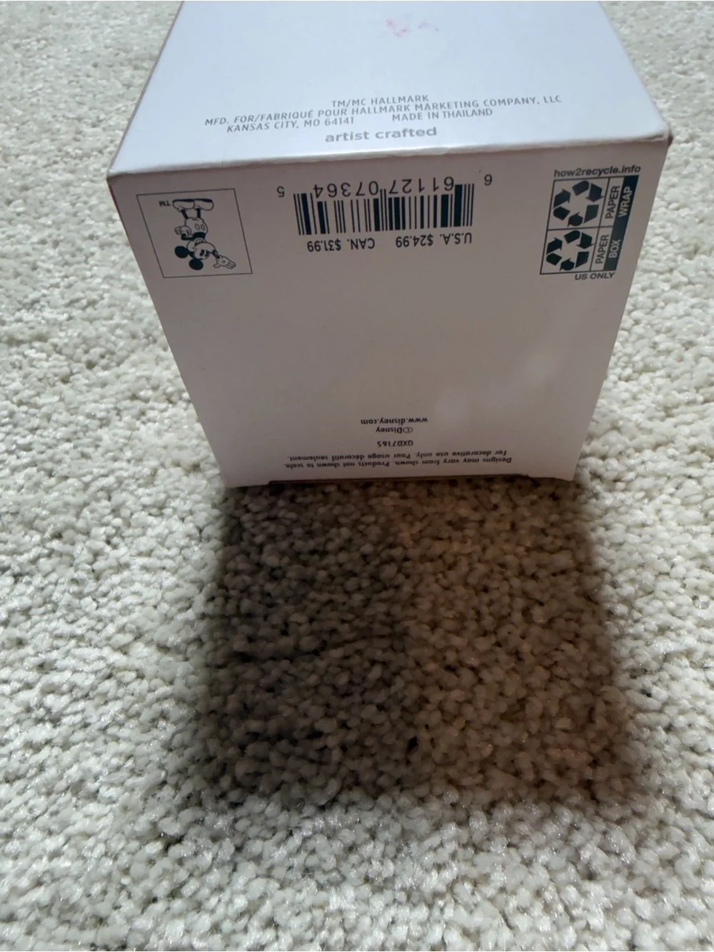 Hallmark Keepsake 2025 From Sketch to Screen Disney Mickey Mouse Ornament=
